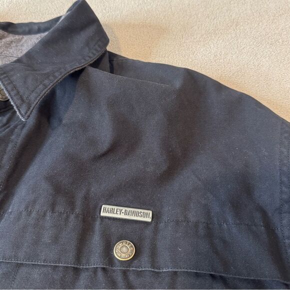 Mens Harley Davidson Reversible L light jacket men’s - Picture 9 of 16